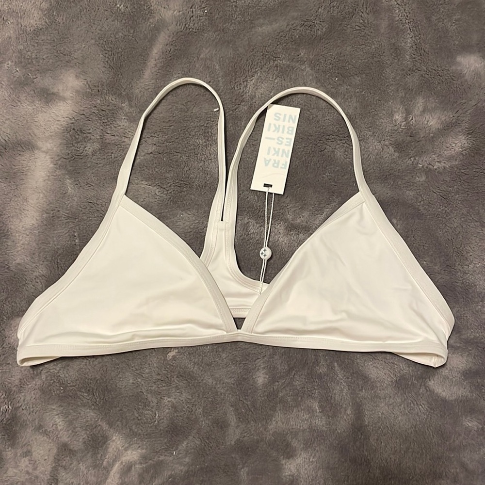 Frankie’s Bikinis Binx top white